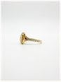 Emerald And Round Brilliant Natural Diamond 18ct Yellow Gold Double Halo Ring J94859 - vista alternativa 2