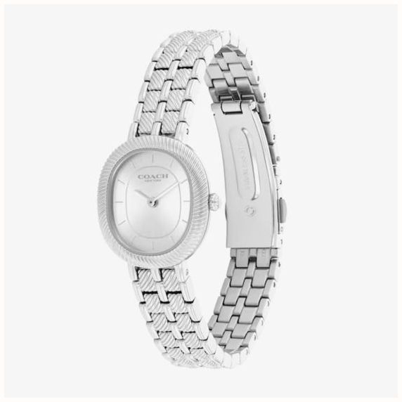 Coach Ladies Harlow Silver Dial Bracelet Watch 14504659 - 备用视图 2