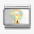 Nomination Classic Hot Air Balloon 18ct Gold Charm 030285/66