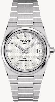 Tissot Prx Powermatic 80 (35 mm) Perlmuttzifferblatt / Edelstahl T1372071111100