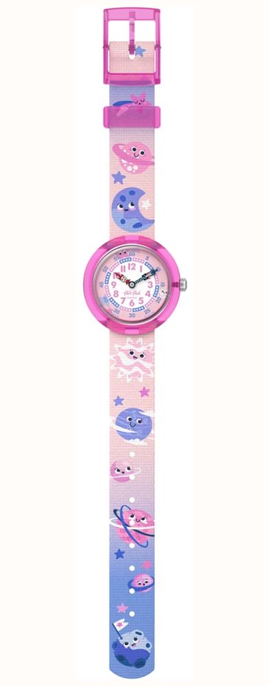 Flik Flak Star-themed Swiss-made children's Playful planets Quartz Watch FBNP259 - autre vue 2