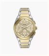 Fossil Everett 44 mm Chronograph Two-Tone Stainless Steel FS6243