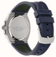 Aston Martin GPQ Icon Quartz (42mm) Navy Blue Dial / Navy Blue Silicone Strap + Navy Blue Leather Bracelet Set MTIGGF601 - alternate view 3