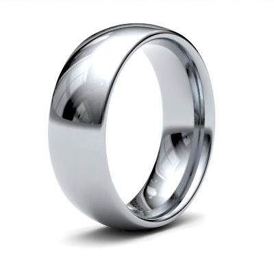 James Moore Wedding Rings | Palladium 500 | 7mm | Medium | Traditional Court | AG_7LMC-PD5
