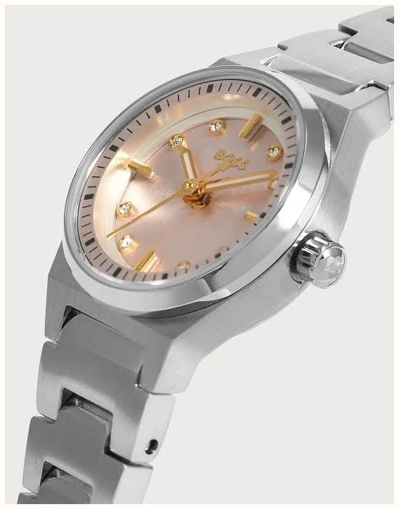 BOSS Ladies Stainless Steel Pink Dial Graceful Precious 1502862 - alternatieve weergave 5