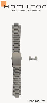 Hamilton Straps Edelstahlarmband – (nur Armband) H695705107