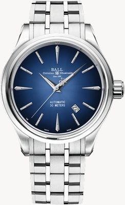 Ball Watch Company Zugmeister-Legende | 40mm | limitierte Auflage | blaues Zifferblatt | Edelstahlarmband NM9080D-S1J-BE