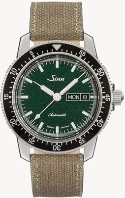 Sinn 104 st samgベージュキャンバスストラップ 104.0131-CANVAS