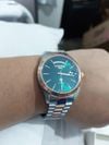Customer picture of Roamer Primeline Day Date Green Dial With Rose Gold Bracelet 981662 47 75 90