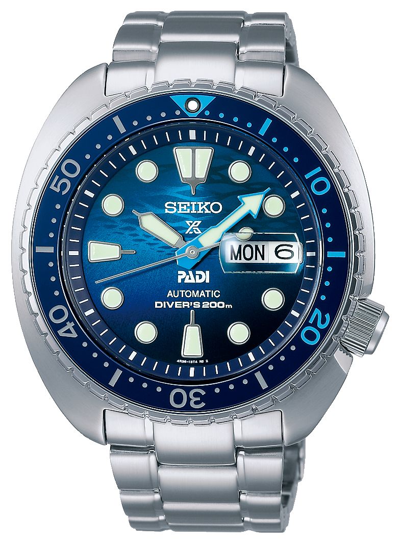 Seiko Prospex 'Great Blue' Turtle Scuba Ã©dition spÃ© montre