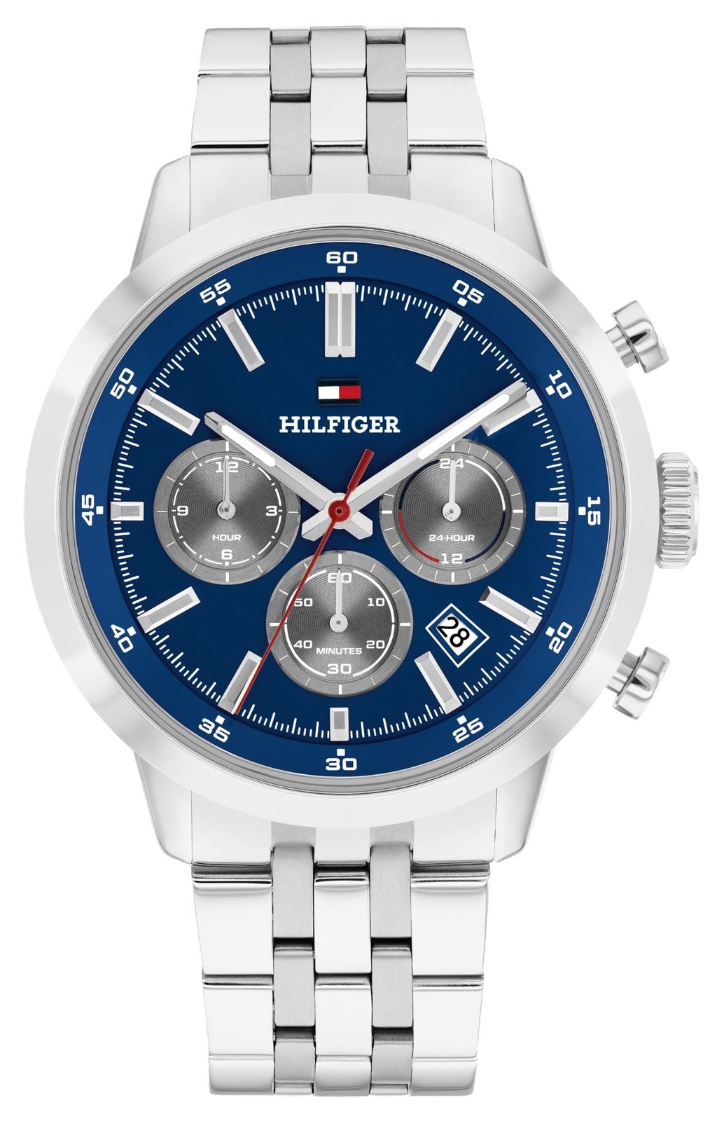 Tommy Hilfiger Chronographe Kent (43 mm), cadran bleu / montre