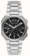 Armani Exchange Dual-Time Quartz (40mm) Black Dial / Stainless Steel Bracelet AX1475