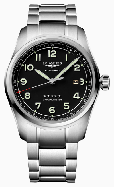42mm Automatic / Black Dial / Stainless Steel