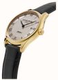 Frederique Constant Classics Quartz Date (40mm) Cream Clous de Paris Guilloché / Black Leather Strap FC-220CR5B5 - альтернативный вид 2