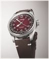 ORIS x Cervo Volante Big Crown Pointer Date Automatic (40mm) Burgundy Dial / Dark Brown Leather Strap Watch 01 754 7785 4038-SET - autre vue 2