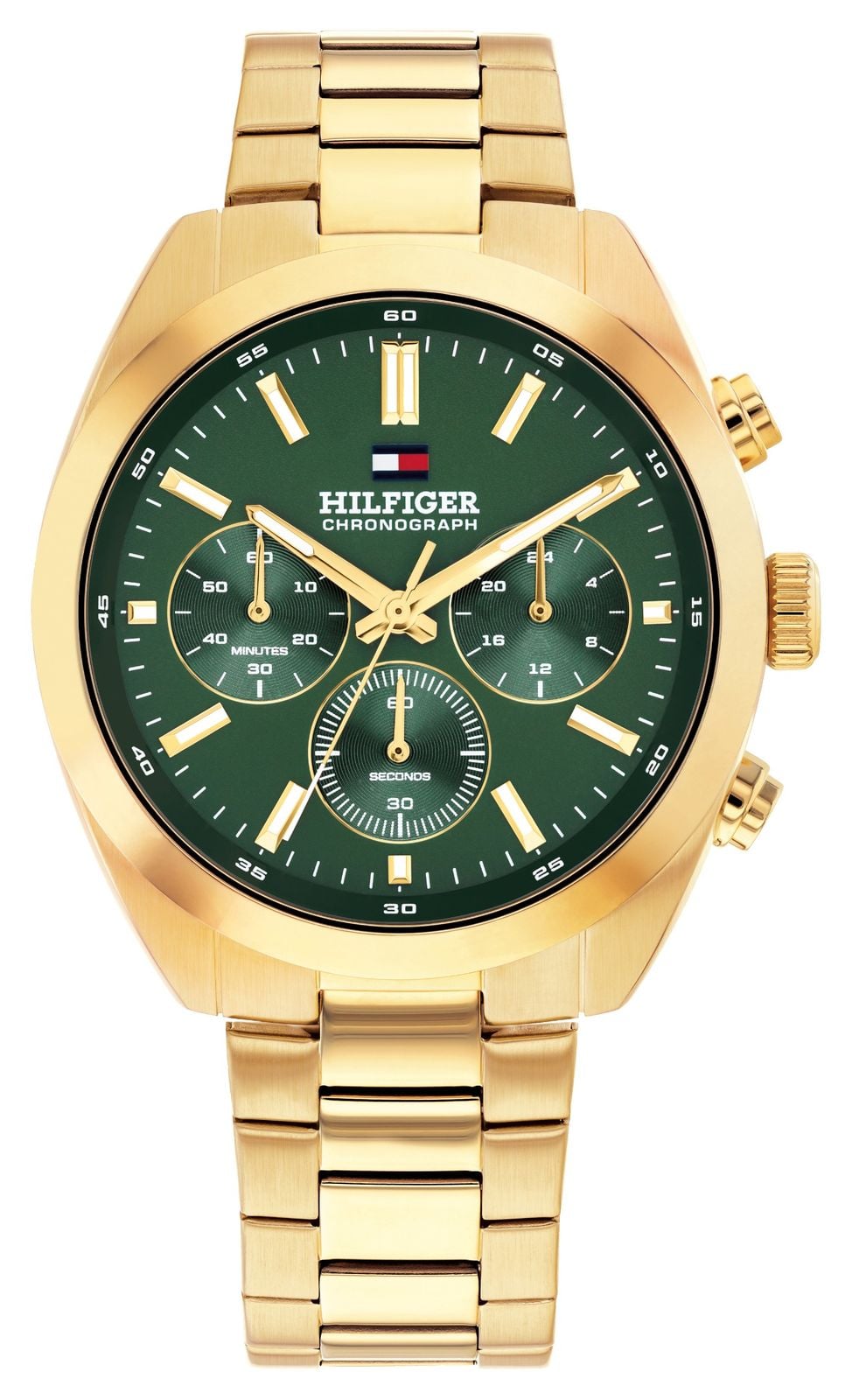 Tommy Hilfiger Chronographe Hudson (40 mm), cadran vert / montre
