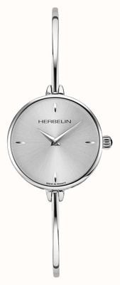 Herbelin Relógio feminino Fil com pulseira com mostrador prateado 17206B11