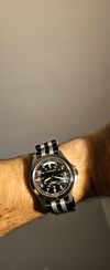 Customer picture of Hamilton Khaki Field King Automatic *House, Season 8 - 2012* (40mm) Black Dial / Brown Leather Strap H64455533