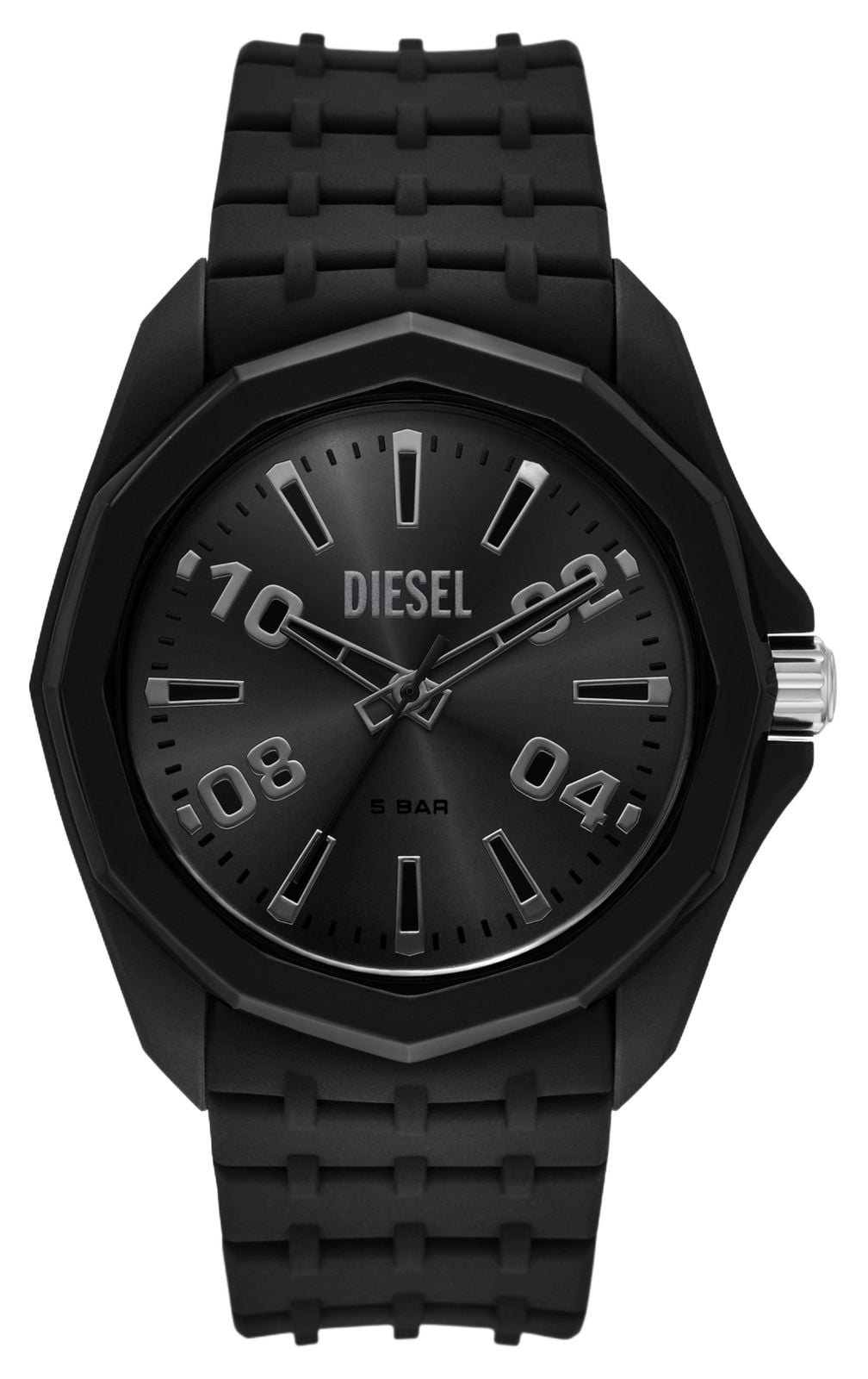 Diesel Stinger quartz (45mm) cadran noir rayons de soleil / montre