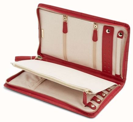 WOLF Caroline Large Jewellery Portfolio | Red 324072