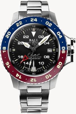 Ball Watch Company Engineer Hydrocarbon AeroGMT Sled Driver (40mm) Stainless Steel Bracelet DG2118C-S18C-BK