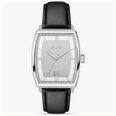 BOSS Men's 43mm Leather Strap White Dial Principle Ark 1514354