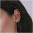 Olivia Burton Lock Heart Gold Plated Stud Earrings 24100634 - vista alternativa 3