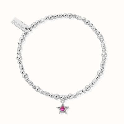 ChloBo July Birthstone Bracelet - 925 Sterling Silver SBBCB3492