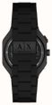 Armani Exchange Dual-Time Quartz (40mm) Black Dial / Matte Black PVD Stainless Steel Bracelet AX1480 - alternate view 2