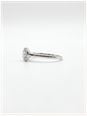 0.30ct Round Brilliant Natural Diamond Platinum Halo Ring ENG4241 - 別ビュー 2