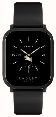 Radley 系列 10（36 毫米）智能活动追踪器黑色硅胶表带 RYS10-2151