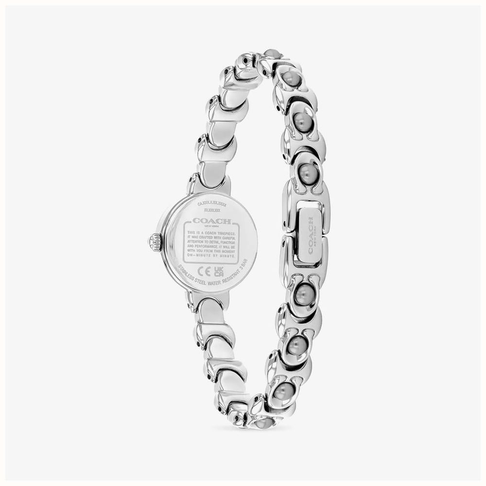 Coach Ladies Iris Mother of Pearl Dial Pearl Bracelet Watch 14504698 - vista alternativa 3