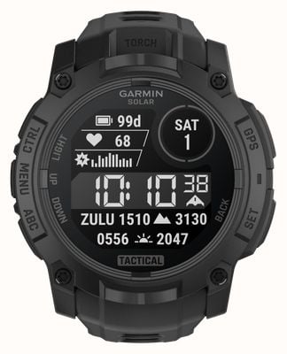 Garmin Instinct 3 AMOLED Outdoor GPS Smartwatch (50mm) Black