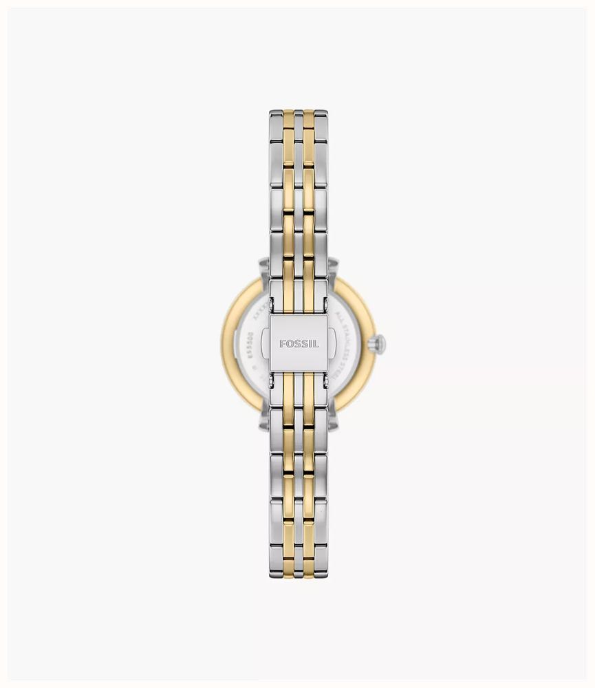 Fossil Heidi 26 mm Three-Hand Two-Tone Stainless Steel Fossil Watch ES5500 - alternate view 2