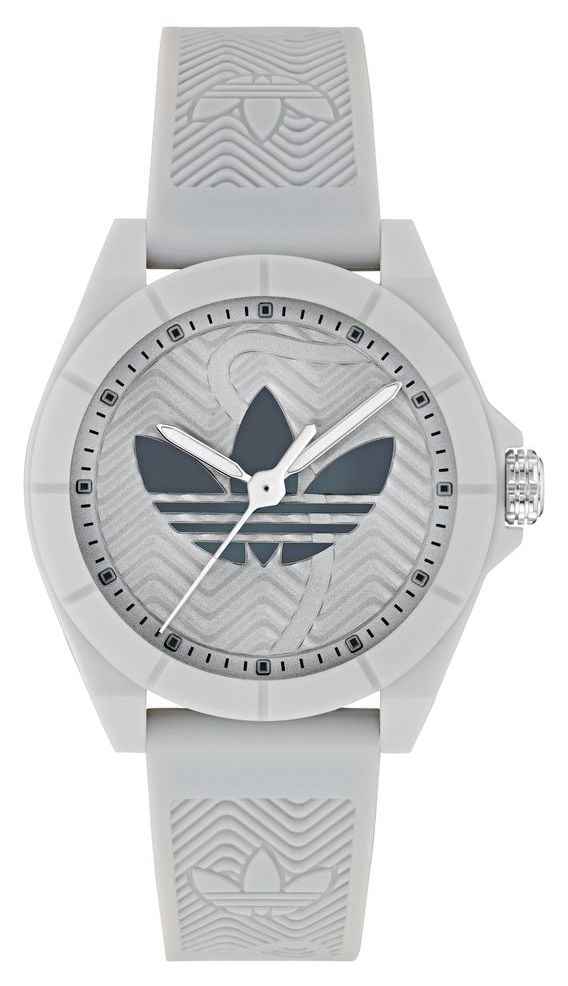 Adidas Projet quatre (41 mm) cadran vague gris / bracelet en montre