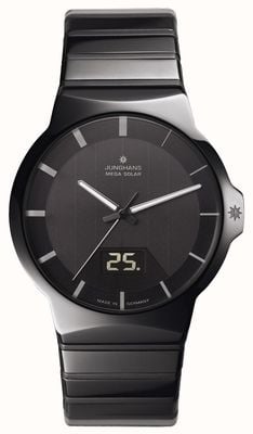 Junghans Men's Force Mega Solar Ceramic Radio Controlled 18/1133.44