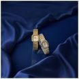 Tommy Hilfiger Ladies Abby Two Tone Square Silver Dial Bracelet Watch 1782922 - alternatieve weergave 3