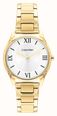 Calvin Klein Sculpted Essentials (28mm) White Dial / Gold PVD Stainless Steel Bracelet 25100214