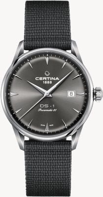 Certina DS-1 Powermatic 80 Grey Dial Watch C0298071108102