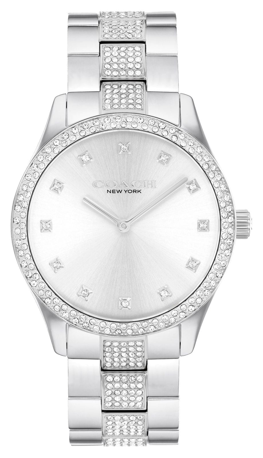 Coach Brooks d'occasion (38 mm), cadran argentÃ© / montre