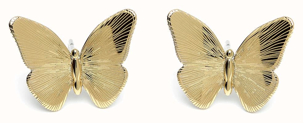 Olivia Burton Butterfly With Etched Detail Earrings 24100121