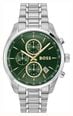 BOSS Principle Grand Prix Stainless Steel Green Dial Watch Gift Set 1570202