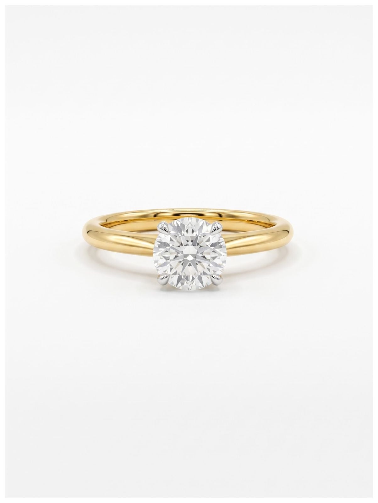 Bass 0.59ct Round Brilliant Natural Diamond 18ct Jewellery