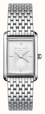 Rosefield Heirloom (23,5 mm) weißes Zifferblatt / Edelstahlarmband HWSSS-H02