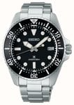Seiko Prospex Solar Diver's In Pure Black (41mm) Black Dial