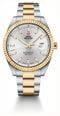 Swiss Military by Chrono Automatic Silver Dial Two Tone Bracelet Dress Watch SMA34110.06