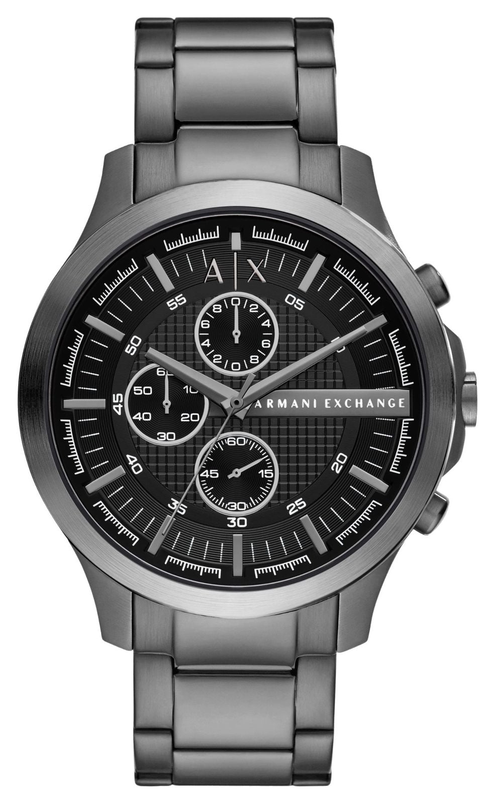 Armani Exchange Cadran chronographe noir pour homme (46 mm montre
