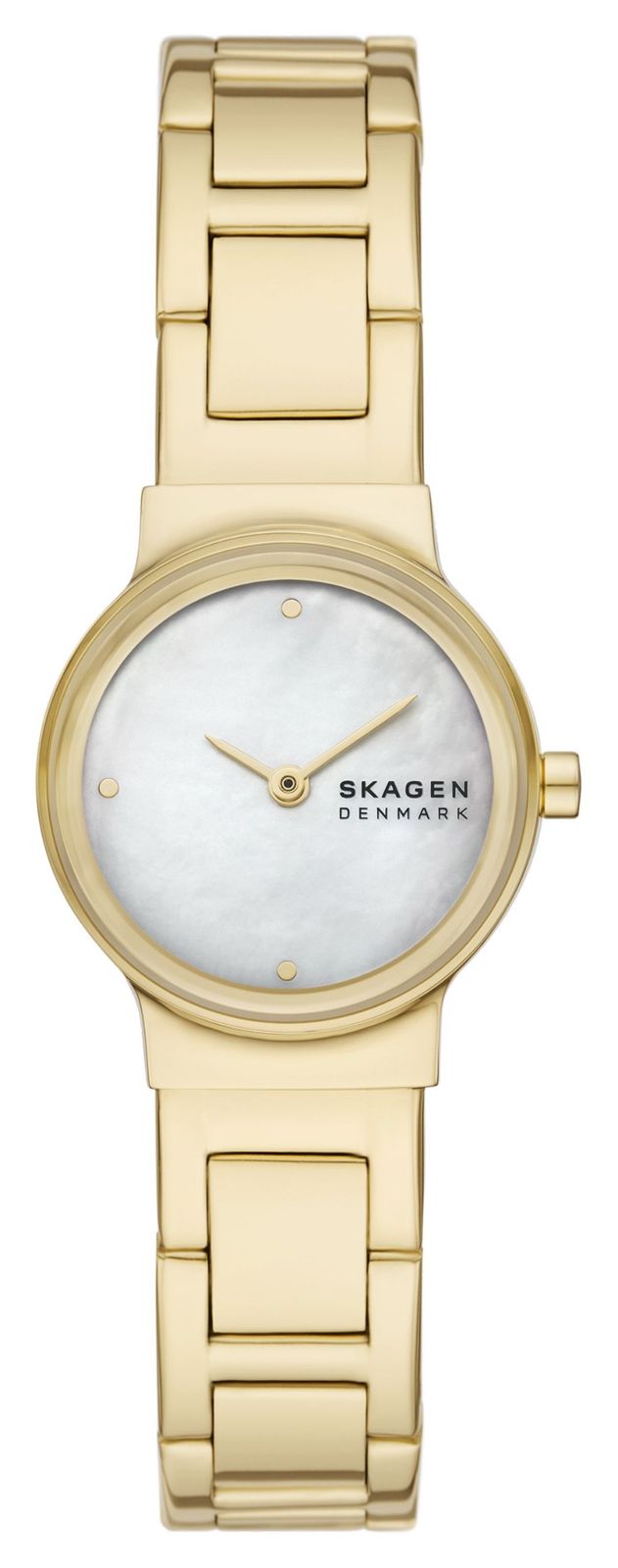 Skagen Freja Lille (26 mm) Perlmuttzifferblatt / Gold-PVD- uhr-image-175818
