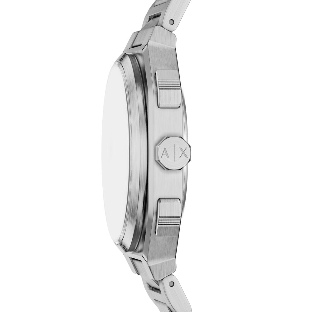 Armani Exchange Dual-Time Quartz (40mm) Black Dial / Stainless Steel Bracelet AX1475 - alternative Ansicht 2