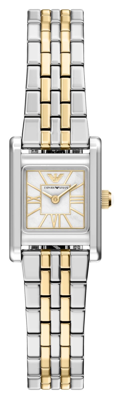 Emporio Armani Genni (26 mm) cadran en nacre blanche / montre